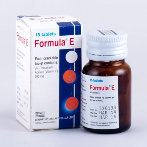 FORMULA E 200mg Tab. 
